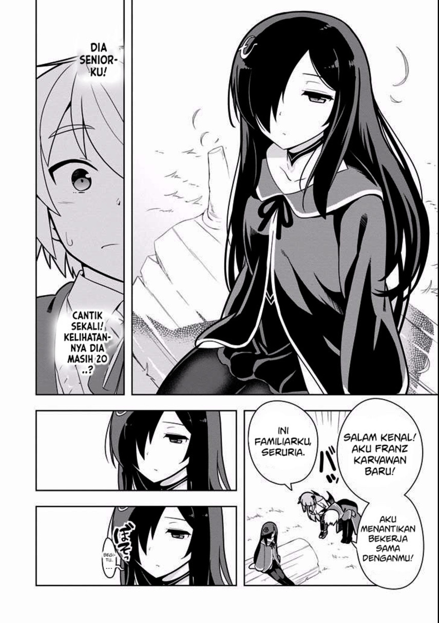 Wakamono no Kuro Mahou Hanare ga Shinkoku desu ga, Shuushoku shite Mitara Taiguu Iishi, Shachou mo Tsukaima mo Kawaikute Saikou desu Chapter 03.2 Gambar 5